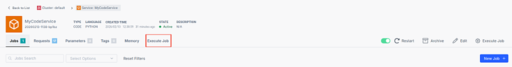 Interactive Spark Job Execution